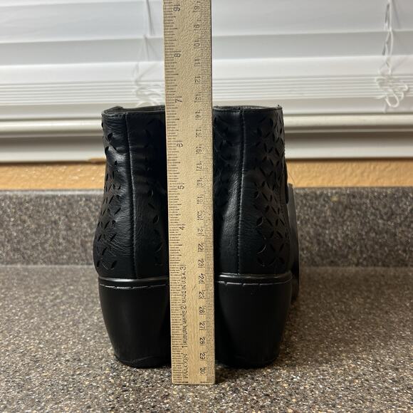 Jambu Designs JBU Ankle Bootie Womens Sz 9.5M Black Vegan/Textile Comfort Casual - Picture 8 of 10